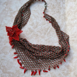 Косынка с цветочком