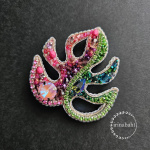 Брошь Монстера