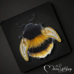 Брошь "Шмель Жужик"