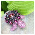 Каркасная черепашка и божья коровка