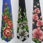 Галстуки "Цветы"