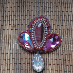 Брошь "Ода Магнолии"