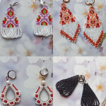 Сережки разные