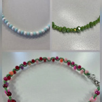 Бусы-чокеры летние