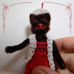 Загорелая коша вернулась с моря