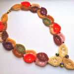 Колье Осенние листья