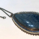 Кулон "Синее-синее море"