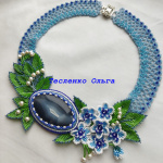 Колье "У озера"