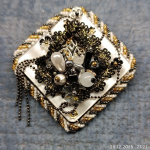 Брошь...."Проталинка"