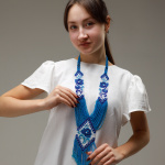 Набор из бисера выполненный в станочной технике.