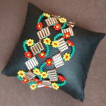 Браслет из стекляруса с цепочкой "дейзи"