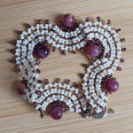 Браслет "Сиреневая волна"