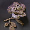 брошь Роза
