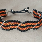 Георгиевская ленточка.Браслет +МК(ссылка)