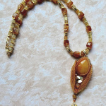 Кулон с цитрином "Медовик""